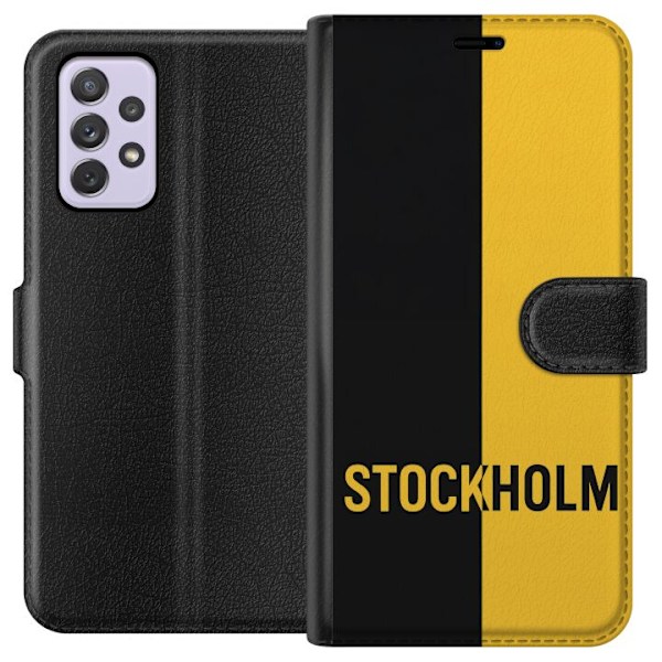 Samsung Galaxy A52s 5G Tegnebogsetui Stockholm – fodbold