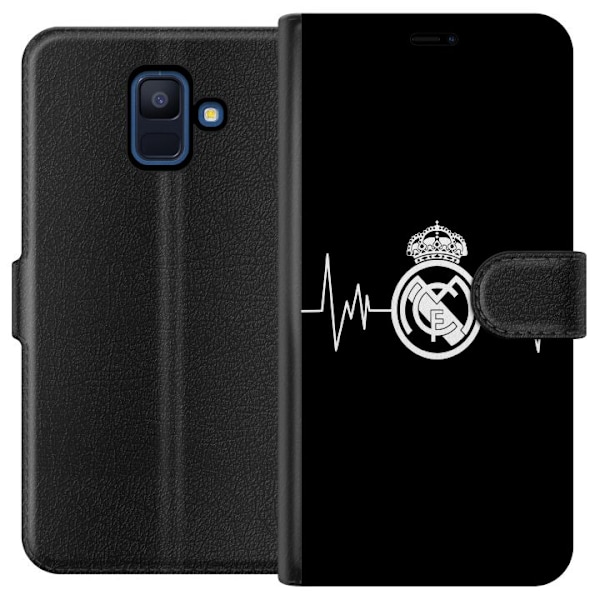 Samsung Galaxy A6 (2018) Lompakkokotelo Real Madrid CF