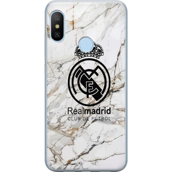 Xiaomi Mi A2 Lite Genomskinligt Skal Real Madrid