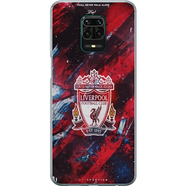 Xiaomi Redmi Note 9 Pro Läpinäkyvä kuori Liverpool