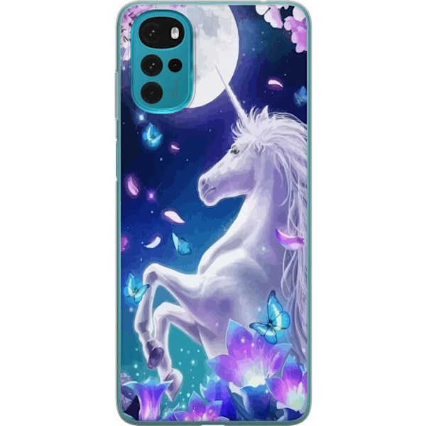 Motorola Moto G22 Genomskinligt Skal Unicorn