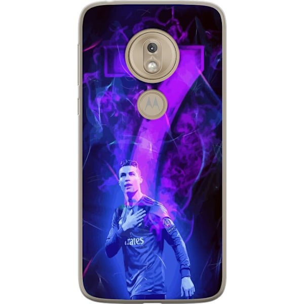 Motorola Moto G7 Play Gjennomsiktig deksel Ronaldo 7