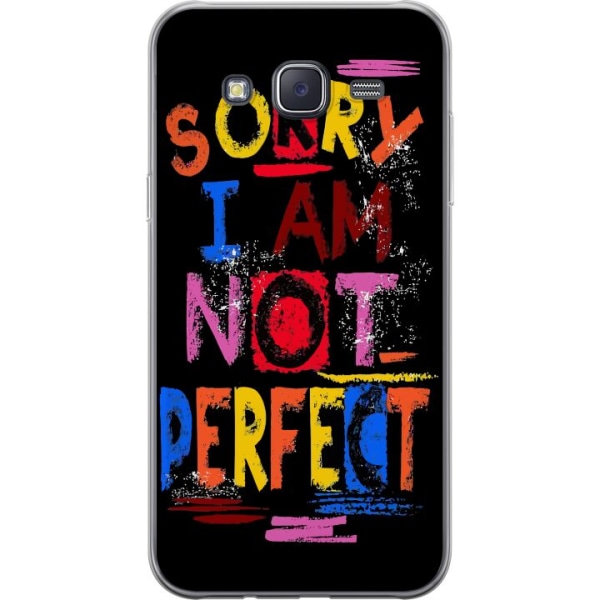 Samsung Galaxy J5 Gennemsigtig cover Sorry