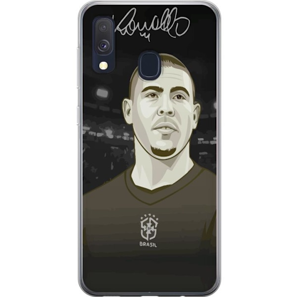 Samsung Galaxy A40 Genomskinligt Skal Ronaldo Nazario