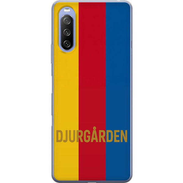 Sony Xperia 10 III Gjennomsiktig deksel Djurgården – fotbal