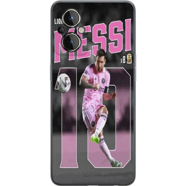OnePlus Nord N20 5G Gjennomsiktig deksel Lionel Messi