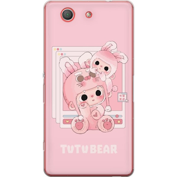 Sony Xperia Z3 Compact Läpinäkyvä kuori TUTUBEAR