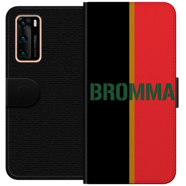 Huawei P40 Lompakkokotelo Bromma