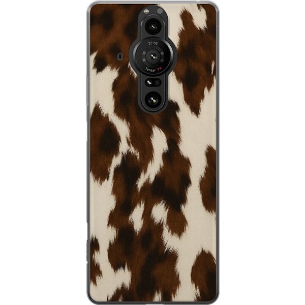 Sony Xperia Pro-I Läpinäkyvä kuori Värisuihku