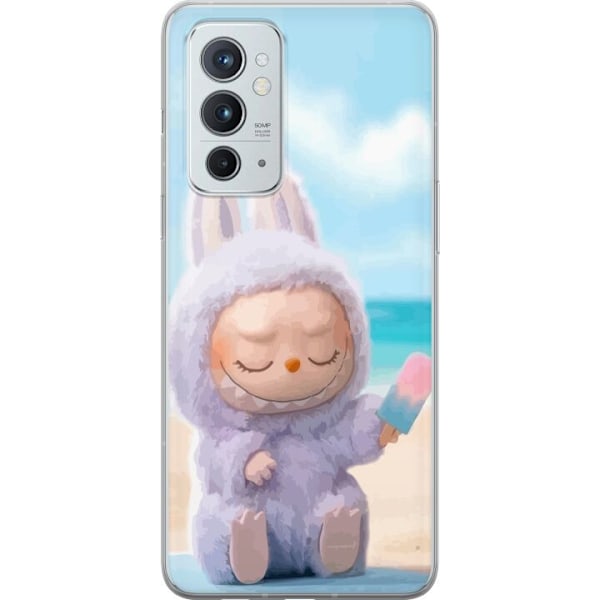 OnePlus 9RT 5G Läpinäkyvä kuori Labubu Vaaleanpunainen Tunnelma
