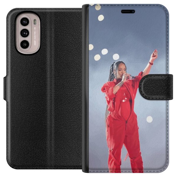 Motorola Moto G41 Tegnebogsetui Rihanna – Trendsetting Looks & Style