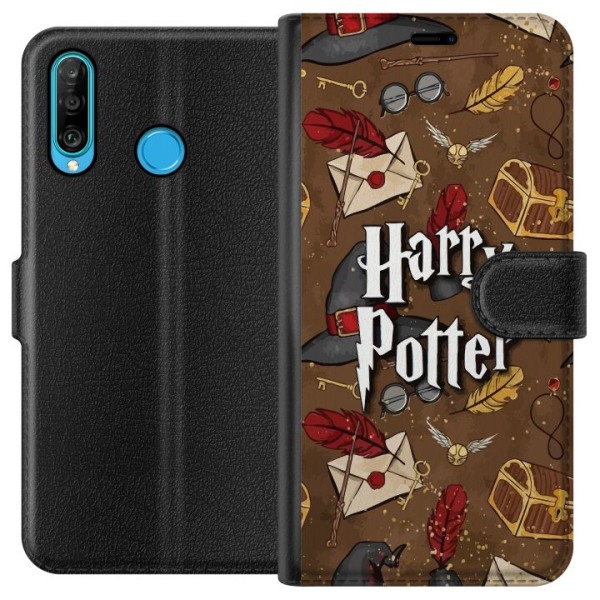 Huawei P30 lite Lommeboketui Harry Potter