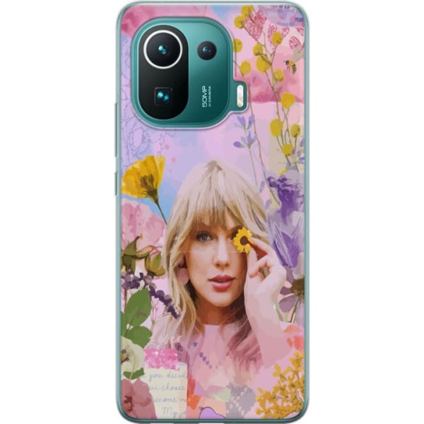 Xiaomi Mi 11 Pro Gennemsigtig cover Taylor Swift