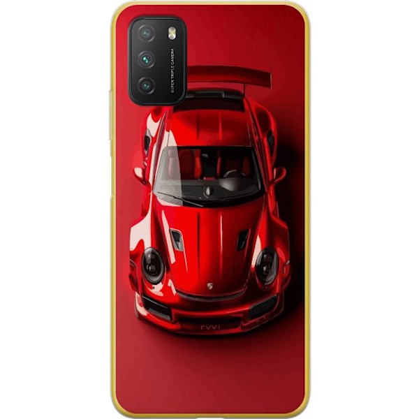 Xiaomi Poco M3  Gennemsigtig cover Porsche