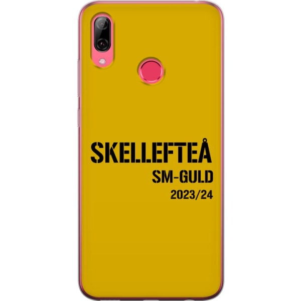 Huawei Y7 (2019) Läpinäkyvä kuori Skellefteå SM KULTA