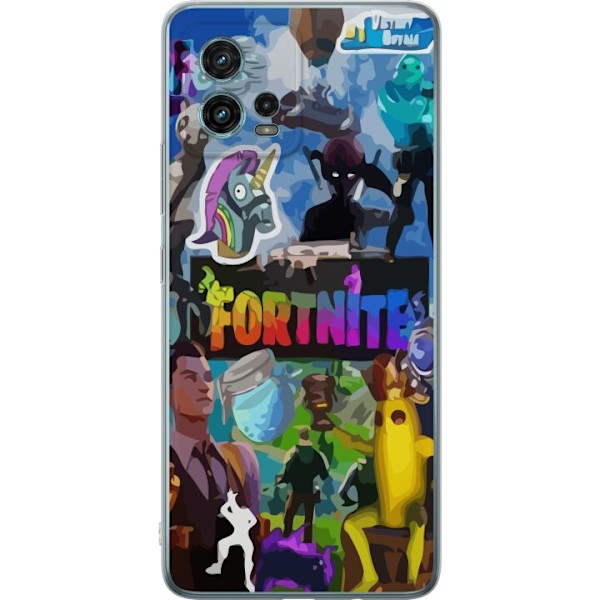 Motorola Moto G72 Gennemsigtig cover Fortnite