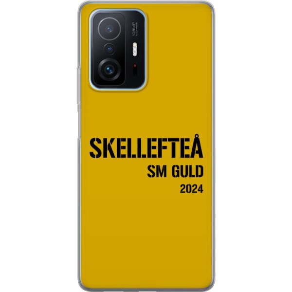 Xiaomi 11T Läpinäkyvä kuori Skellefteå SM KULTA