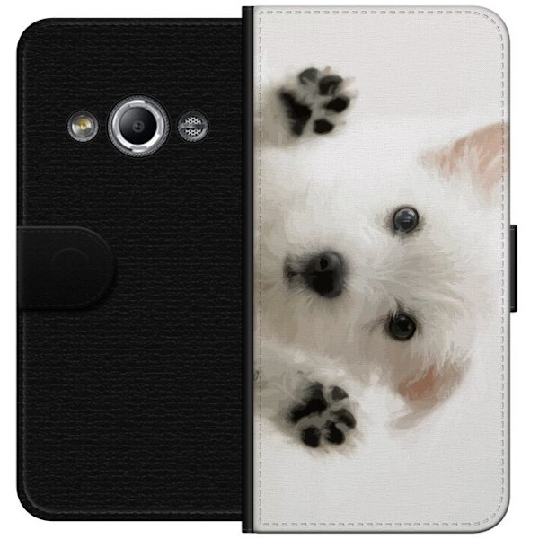 Samsung Galaxy Xcover 3 Tegnebogsetui Hund