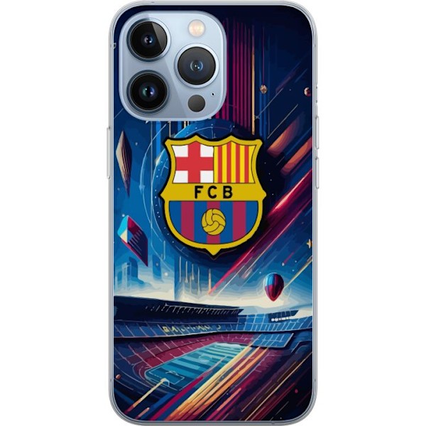 Apple iPhone 13 Pro Läpinäkyvä kuori FC Barcelona