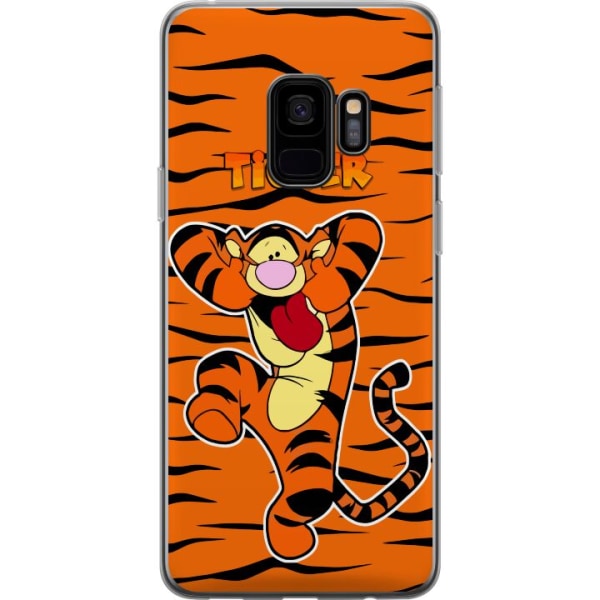 Samsung Galaxy S9 Läpinäkyvä kuori Tiger