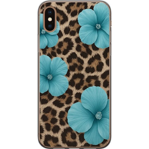 Apple iPhone XS Läpinäkyvä kuori Blossom Beast