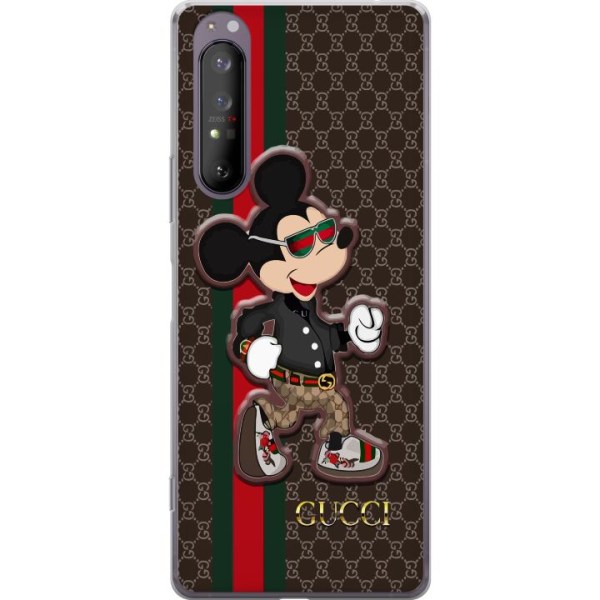 Sony Xperia 1 II Gennemsigtig cover Mickey Mouse