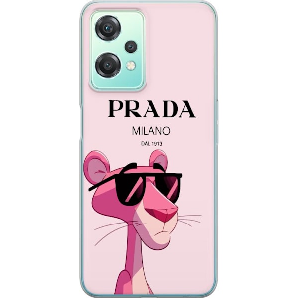 OnePlus Nord CE 2 Lite 5G Gennemsigtig cover Prada Lyserød Pa