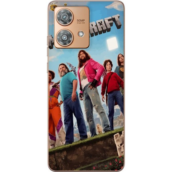 Motorola Edge 40 Neo Läpinäkyvä kuori A Minecraft Movie