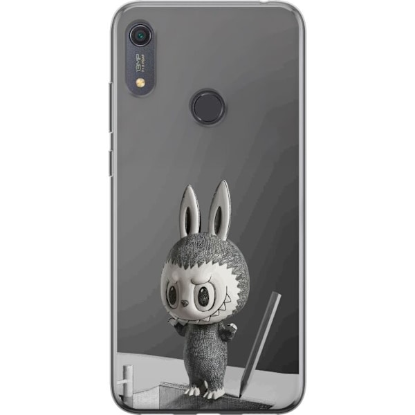 Huawei Y6s (2019) Läpinäkyvä kuori Pop Mart MEGA LABUBU LABUBU Sketch 1000%