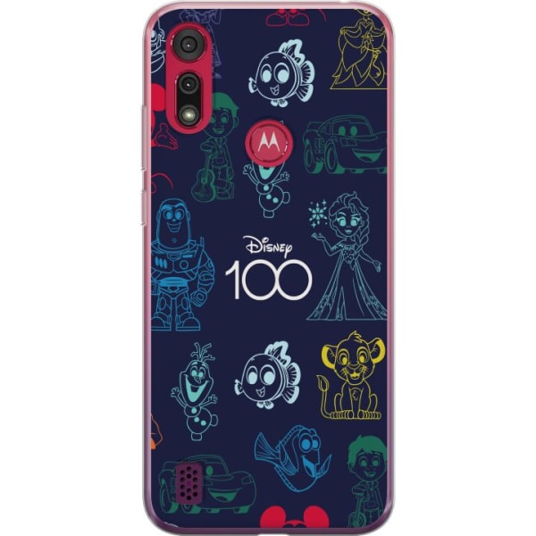 Motorola Moto E6s (2020) Gennemsigtig cover Disney 100