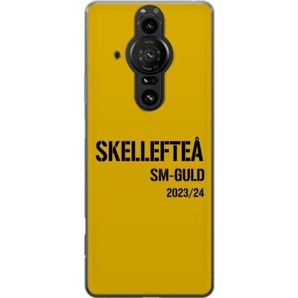 Sony Xperia Pro-I Gennemsigtig cover Skellefteå SM GULD