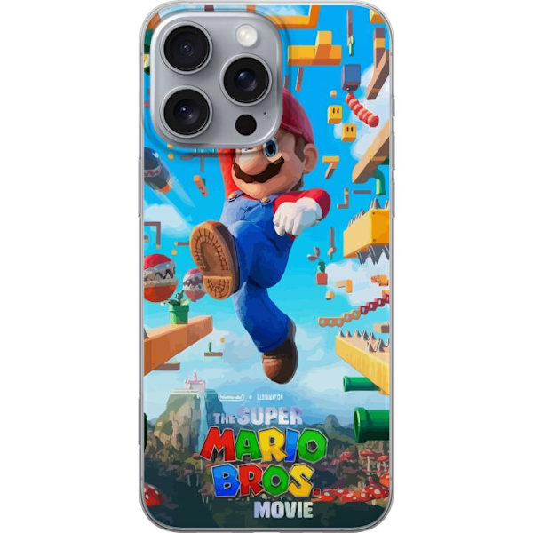 Apple iPhone 16 Pro Max Gennemsigtig cover Super Mario Bros