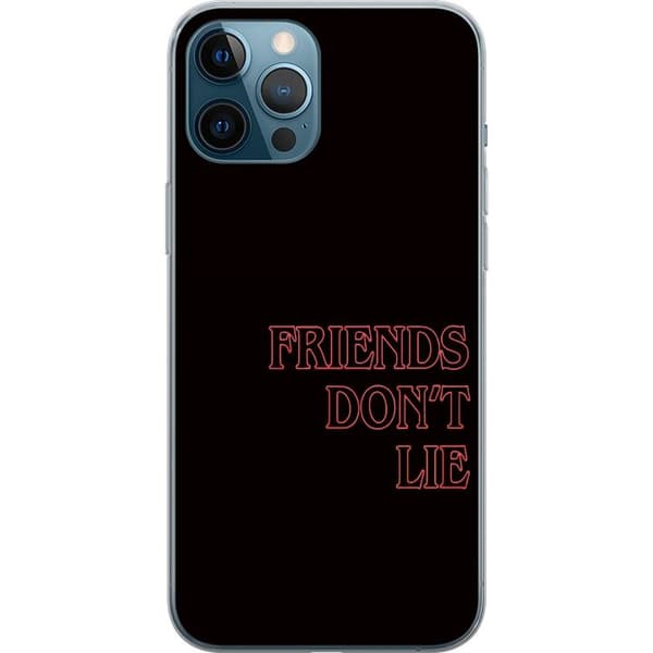 Kompatibelt Mobilskal till Apple iPhone 12 Pro Max Stranger Things Vänner Ljuger Inte