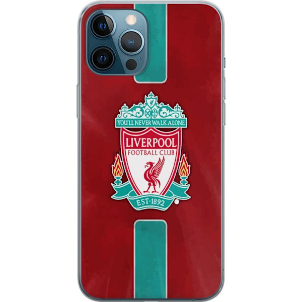 Apple iPhone 12 Pro Max Läpinäkyvä kuori Liverpool FC - Kla