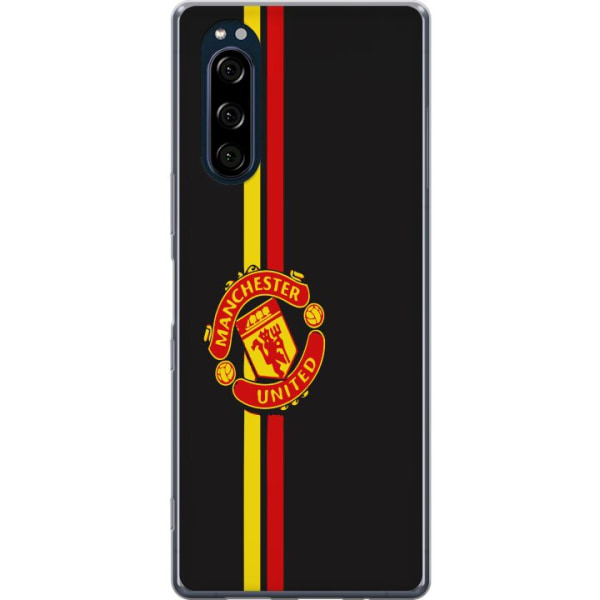 Sony Xperia 5 Gennemsigtig cover Manchester United F.C.