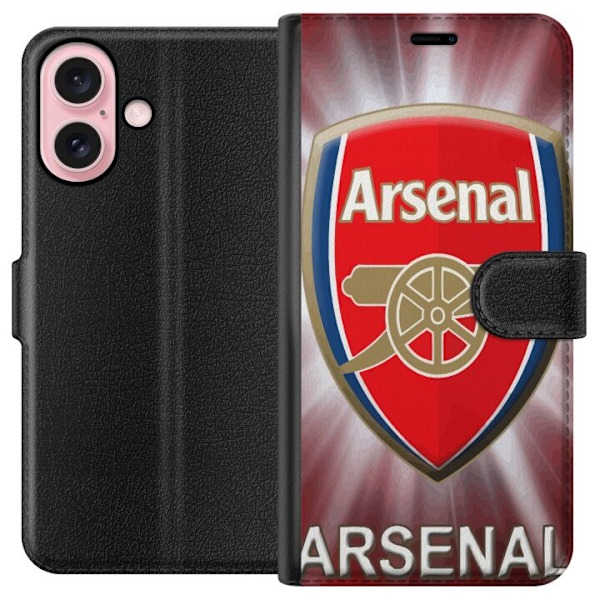 Apple iPhone 16 Tegnebogsetui Arsenal