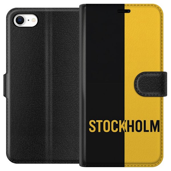 Apple iPhone 6 Tegnebogsetui Stockholm – fodbold