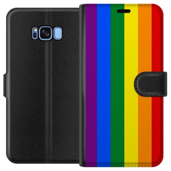 Kompatibel Tegnebogsetui til Samsung Galaxy S8 Pride Flagga