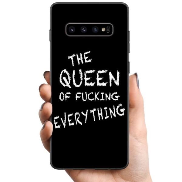 Samsung Galaxy S10+ TPU Mobilskal Queen