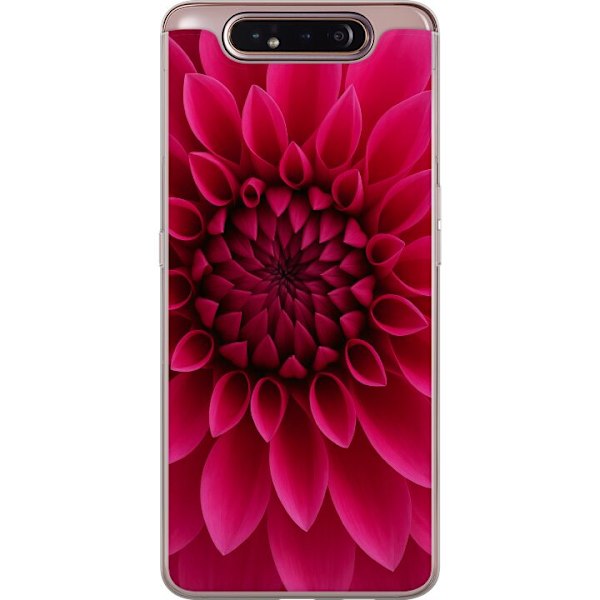 Samsung Galaxy A80 Gjennomsiktig deksel Rosecore