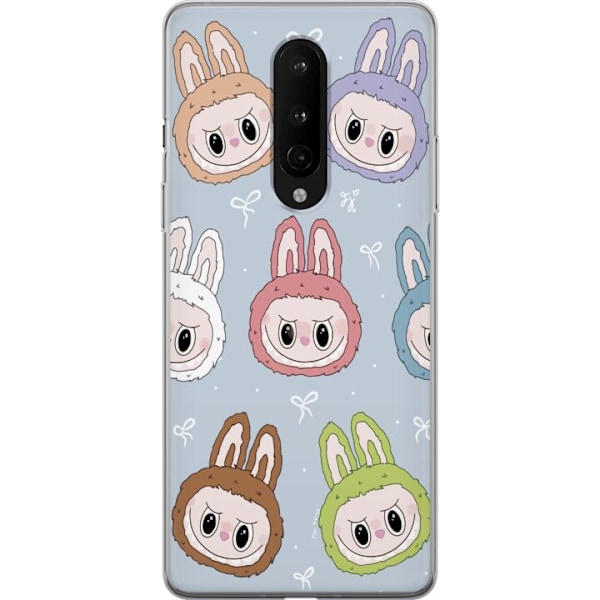 OnePlus 8 Läpinäkyvä kuori Tähtikuvioitu hirviöasenne