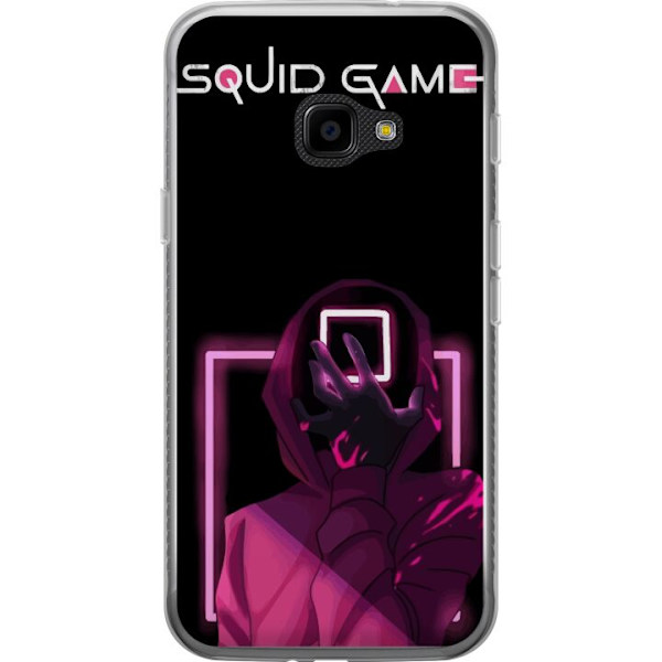 Samsung Galaxy Xcover 4 Läpinäkyvä kuori Squid Game Teema Suosittu Sarja Motiivi Graafinen Ikoninen Suunnittelu Aasialainen Popkulttuuri Jännitys