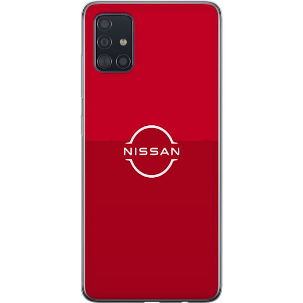 Samsung Galaxy A51 Läpinäkyvä kuori Nissan