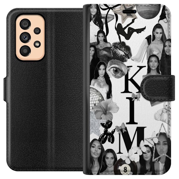 Samsung Galaxy A53 5G Tegnebogsetui Kim Kardashian – Aesthet