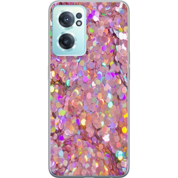OnePlus Nord CE 2 5G Gennemsigtig cover Glimmer