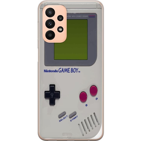 Samsung Galaxy A23 Gennemsigtig cover Game Boy