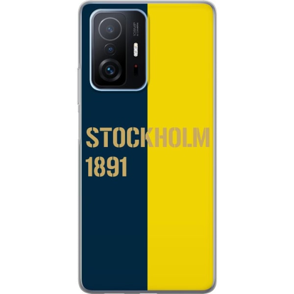 Xiaomi 11T Gennemsigtig cover Stockholm 1891
