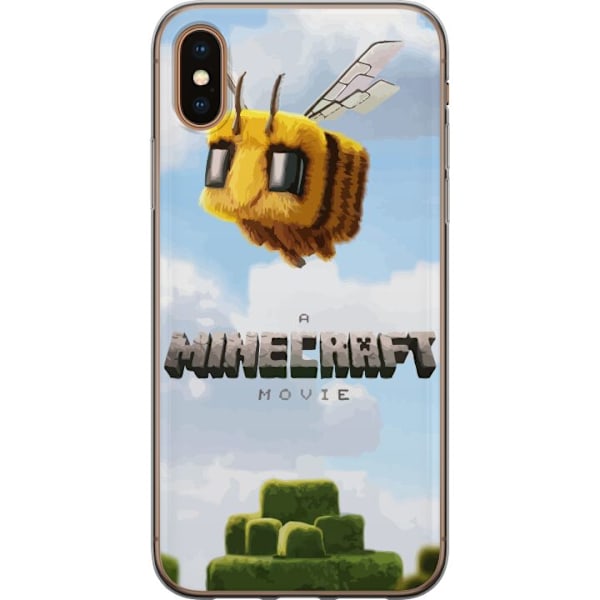 Apple iPhone XS Max Genomskinligt Skal A Minecraft Movie