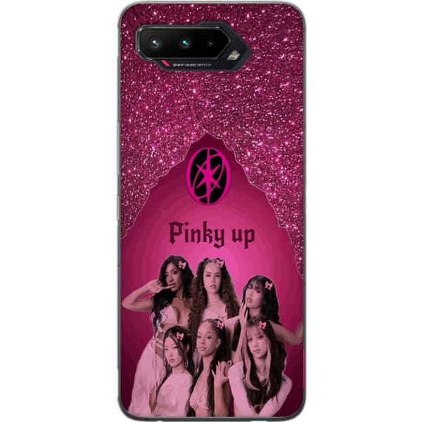 Kompatibelt Mobildeksel til Asus ROG Phone 5 KATSEYE Pinky Up rosa