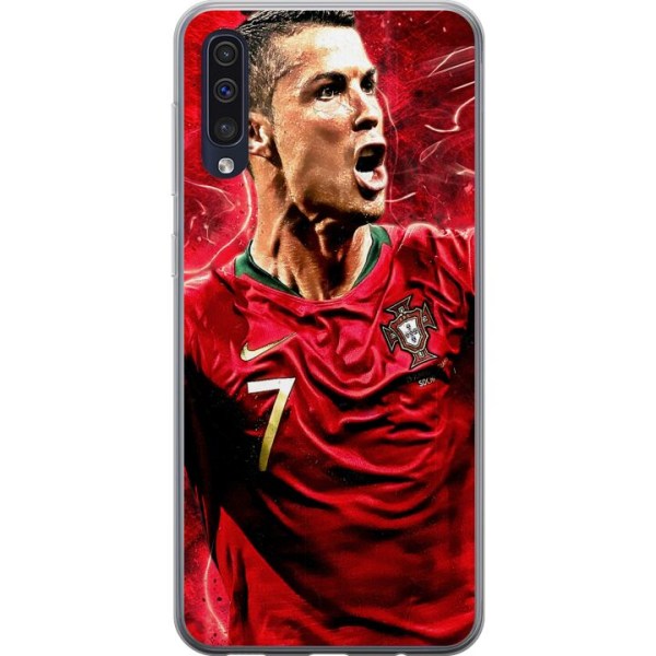 Samsung Galaxy A50 Cover / Mobilcover - Cristiano Ronaldo